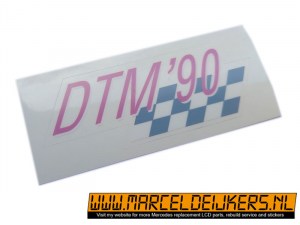 DTM90-decal