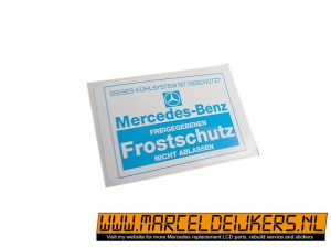 Mercedes-Benz-Frostschutz